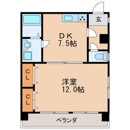 愛協ビルの物件間取画像